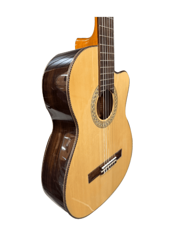DON CORTEZ HAND MADE CLASICAL GUITAR SONORA 708 CEQ SAPELLI A/ELEC - Image 2