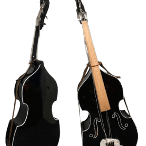 Don Cortez Elías E32 Tololoche – 3/4 Size Norteño Bass, Black Finish