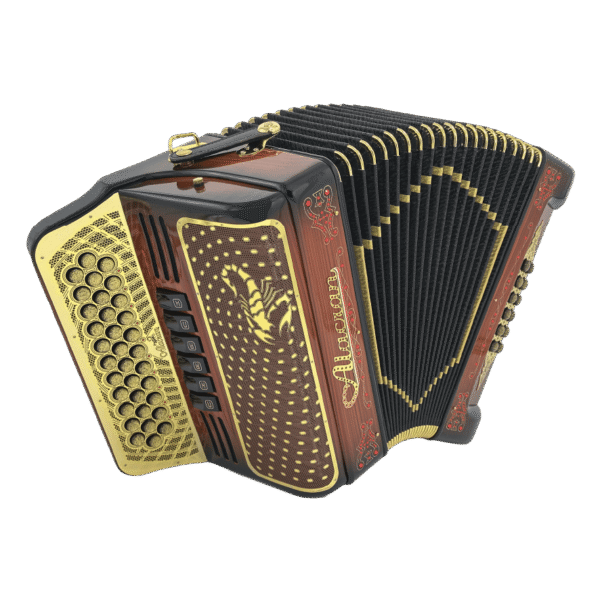 ALACRAN 3412 – 34-BUTTON / 12-BASS TWO-TONE DIATONIC ACCORDION - Image 4