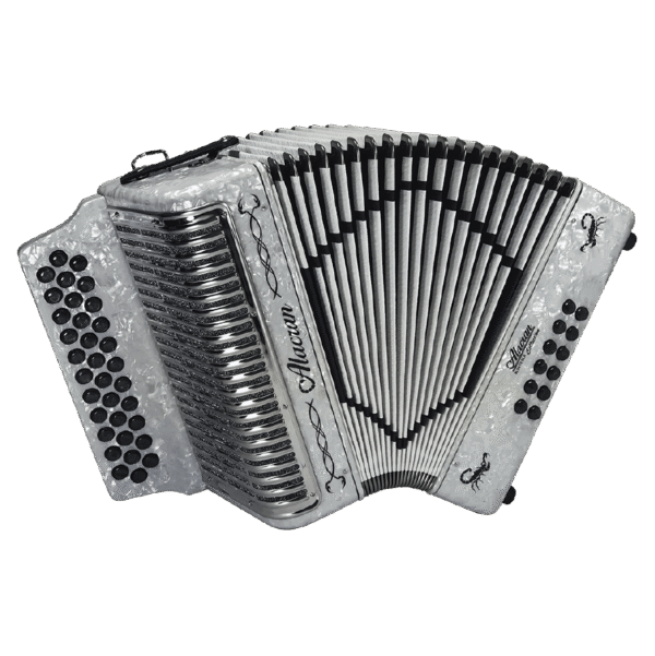 ALACRAN – 34-BUTTON / 12-BASS DIATONIC ACCORDION WITH BASS REEDS - Image 4