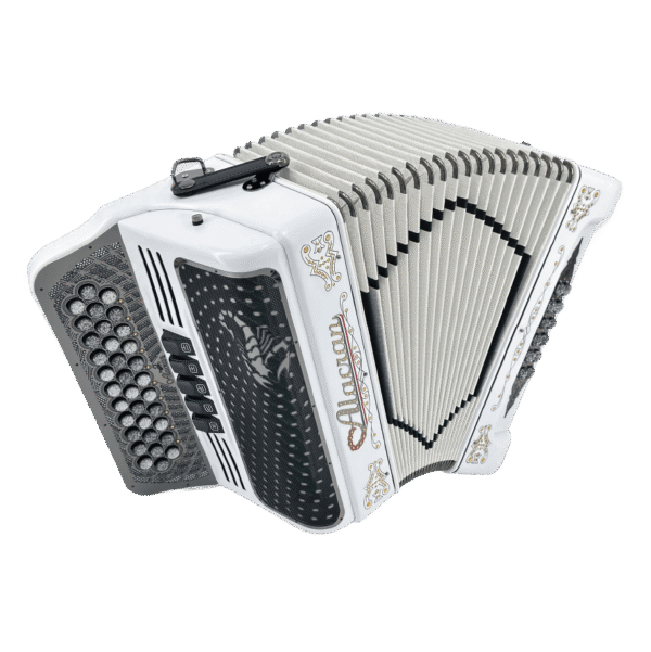 ALACRAN – 34-BUTTON / 12-BASS DIATONIC ACCORDION WITH BASS REEDS - Image 3