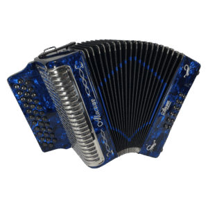 ALACRAN – 34-BUTTON / 12-BASS DIATONIC ACCORDION WITH BASS REEDS