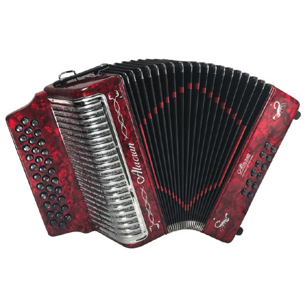 ALACRAN – 34-BUTTON / 12-BASS DIATONIC ACCORDION WITH BASS REEDS - Image 3