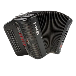 BLACK HAWK – DIATONIC ACCORDION (MATTE BLACK)