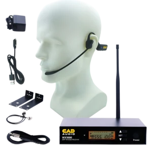 CAD WX1000HW – AGILE UHF WIRELESS HEADWORN MICROPHONE SYSTEM