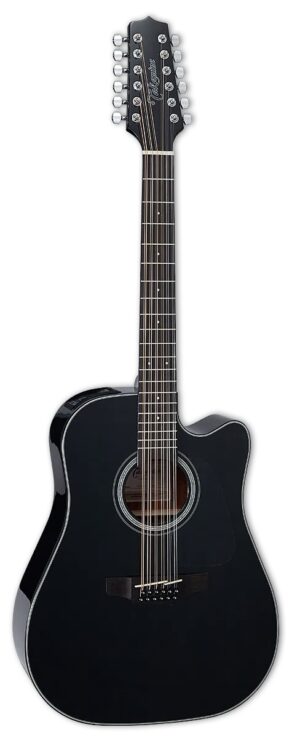 Takamine GD30CE-12 12-String Acoustic Electric Guitar – Guitarra de 12 cuerdas Profesional