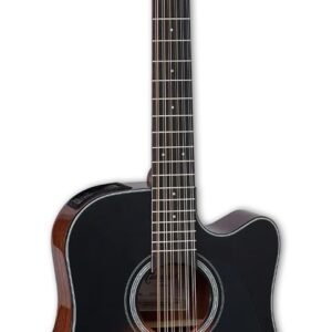 Takamine GD30CE-12 Brown Sunburst 12-String Acoustic Electric Guitar – Guitarra de 12 cuerdas